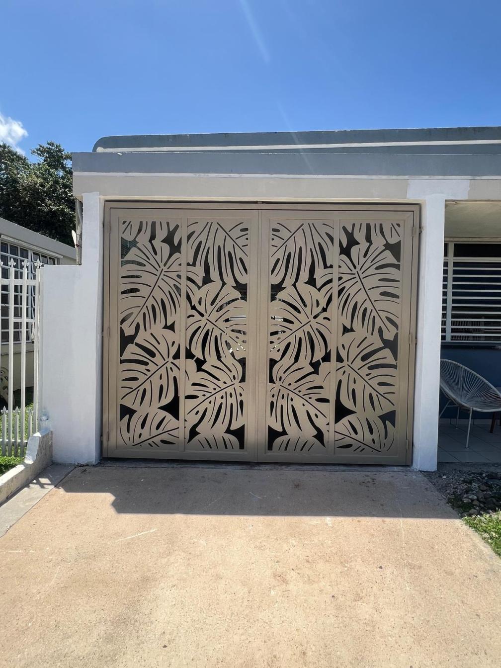 Reja de aluminio moderna